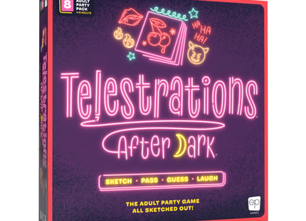 Gamers Guild AZ USAopoly Telestrations: After Dark 8 Player (2025 Refresh) USAopoly