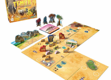 Gamers Guild AZ USAopoly TEMBO: Survival on the Savanna (Pre-Order) USAopoly
