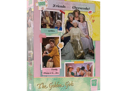 Gamers Guild AZ USAopoly The Golden Girls “Everything’s Better with Friends and Cheesecake” 1000 Piece Puzzle USAopoly