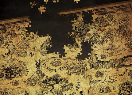 Gamers Guild AZ USAopoly The Legend of Zelda "Hyrule Map" 1000 Piece Puzzle USAopoly