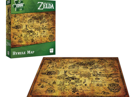Gamers Guild AZ USAopoly The Legend of Zelda "Hyrule Map" 1000 Piece Puzzle USAopoly