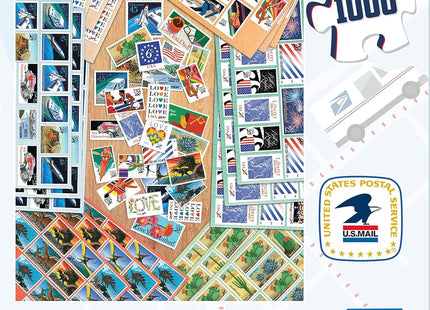 Gamers Guild AZ USAopoly USPS "U.S. Stamps of The 80’s" 1000 Piece Puzzle USAopoly