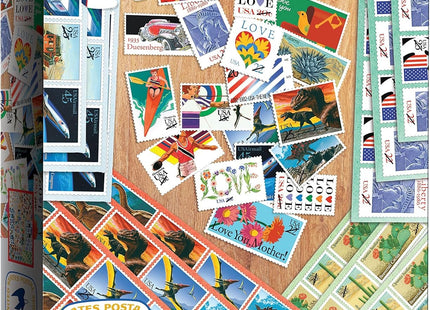 Gamers Guild AZ USAopoly USPS "U.S. Stamps of The 80’s" 1000 Piece Puzzle USAopoly