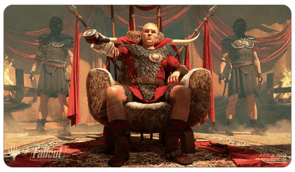 Gamers Guild AZ UVS Games Playmat MTG: Universes Beyond Fallout - Caesar, Legion’s Emperor Asmodee