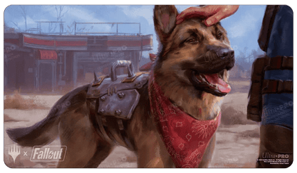 Gamers Guild AZ UVS Games Playmat MTG: Universes Beyond Fallout - Dogmeat, Ever Loyal Standard Asmodee