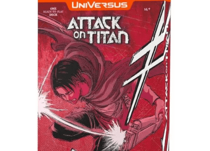 Gamers Guild AZ UVS Games Universus CCG: Attack on Titan: Battle for Humanity - Levi Clash Deck - Black Friday Discontinue