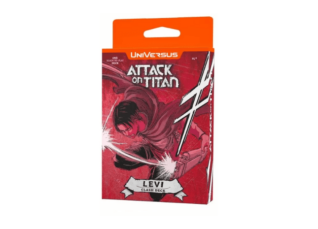 Gamers Guild AZ UVS Games Universus CCG: Attack on Titan: Battle for Humanity - Levi Clash Deck (Pre-Order) Street Date: 8/16/2024 - ORDER DUE BY: 5/31/2024 Asmodee