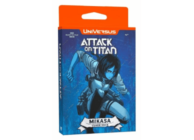 Gamers Guild AZ UVS Games Universus CCG: Attack on Titan: Battle for Humanity - Mikasa Clash Deck - Black Friday Discontinue