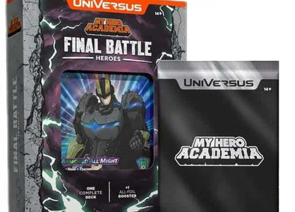 Gamers Guild AZ UVS Games Universus CCG: Challenger Series: My Hero Academia: Final Battle - Heroes Deck (Pre-Order) GTS