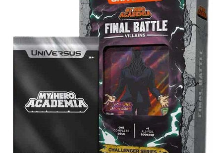 Gamers Guild AZ UVS Games Universus CCG: Challenger Series: My Hero Academia: Final Battle - Villains Deck (Pre-Order) GTS