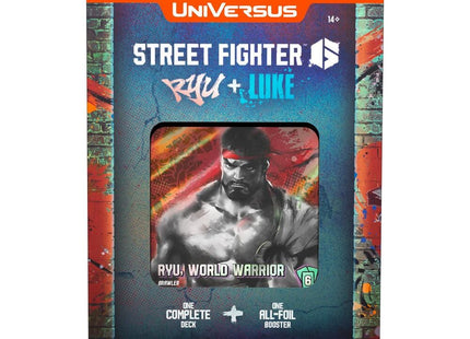 Gamers Guild AZ UVS Games Universus CCG: Challenger Series - Street Fighter 6 - Ryu + Luke Deck Discontinue