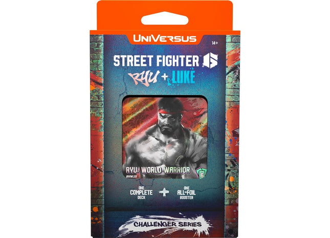 Gamers Guild AZ UVS Games Universus CCG: Challenger Series - Street Fighter 6 - Ryu + Luke Deck Discontinue