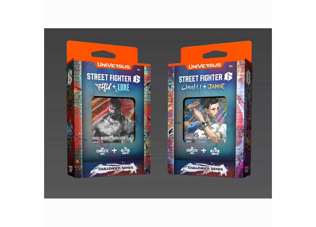 Gamers Guild AZ UVS Games Universus CCG: Challenger Series - Street Fighter 6 (Sealed Display) (Pre-Order) GTS