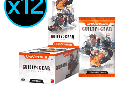 Gamers Guild AZ UVS Games Universus CCG: Guilty Gear Strive - Blitz Box Booster Case (Pre-Order) Asmodee