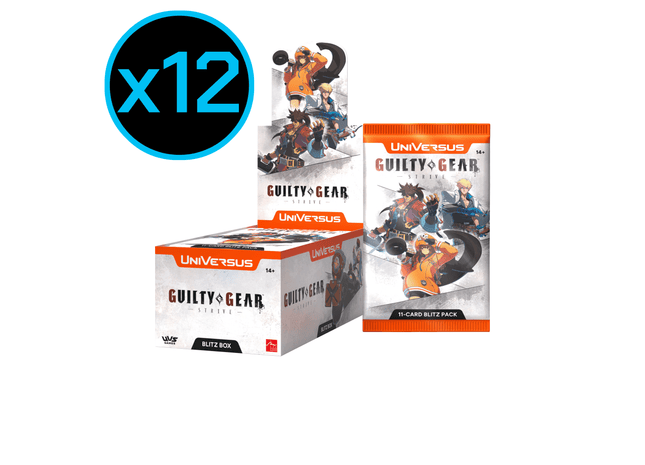 Gamers Guild AZ UVS Games Universus CCG: Guilty Gear Strive - Blitz Box Booster Case (Pre-Order) Asmodee
