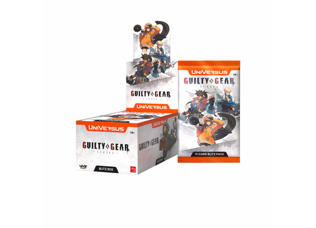Gamers Guild AZ UVS Games Universus CCG: Guilty Gear Strive - Blitz Box Display (Pre-Order) Asmodee