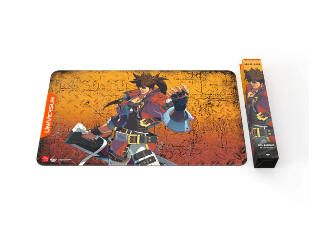 Gamers Guild AZ UVS Games Universus CCG: Guilty Gear Strive - Playmat: Sol Badguy (Pre-Order) Asmodee