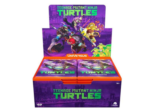Gamers Guild AZ UVS Games Universus CCG: Teenage Mutant Ninja Turtles Booster Display (Pre-Order) Asmodee