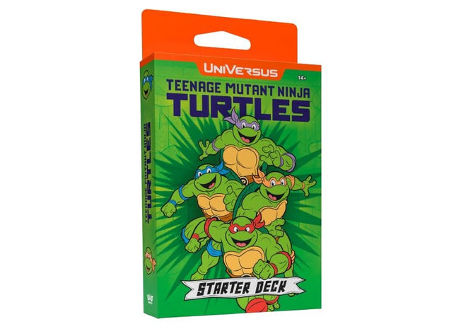 Gamers Guild AZ UVS Games Universus CCG: Teenage Mutant Ninja Turtles Starter Deck Display (Pre-Order) Asmodee