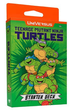 Gamers Guild AZ UVS Games Universus CCG: Teenage Mutant Ninja Turtles Starter Deck Display (Pre-Order) Asmodee