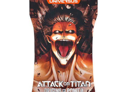 Gamers Guild AZ UVS Games UVS Attack on Titan: Origins of Power Hanging Booster - Black Friday Discontinue