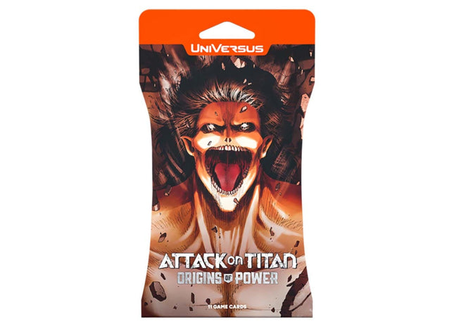 Gamers Guild AZ UVS Games UVS Attack on Titan: Origins of Power Hanging Booster - Black Friday Discontinue