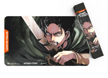 Gamers Guild AZ UVS Games UVS Attack On Titan Playmat: Battle For Humanity - Eren Yeager Discontinue