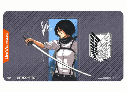 Gamers Guild AZ UVS Games UVS Attack On Titan Playmat: Battle For Humanity - Mikasa Discontinue