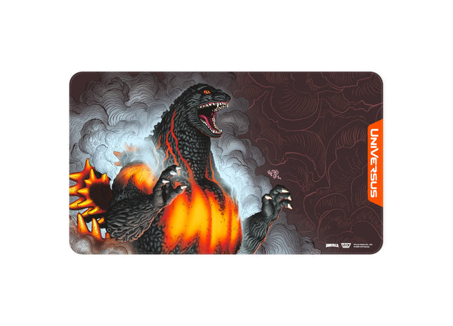 Gamers Guild AZ UVS Games UVS Playmat: Godzilla: Reign Of Kaiju Playmat - Burning Godzilla (Pre-Order) Southern Hobby