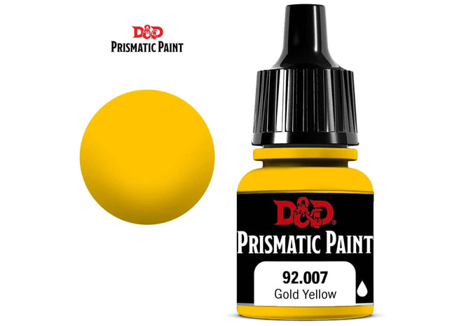 Gamers Guild AZ Vallejo D&D: Prismatic Paint - 92.007 Gold Yellow GTS