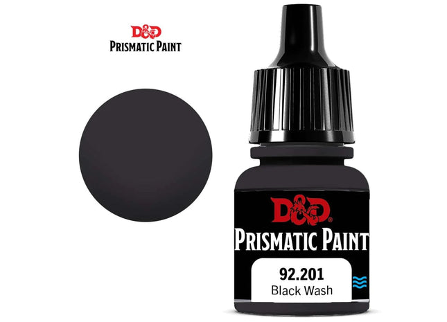 Gamers Guild AZ Vallejo D&D: Prismatic Paint - 92.201 Black Wash GTS