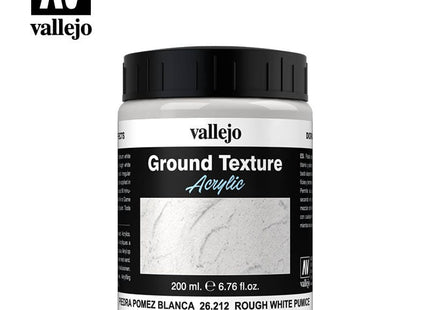 Gamers Guild AZ Vallejo Vallejo: 26.212 Diorama Effects Ground Texture Rough White Pumice HobbyTyme