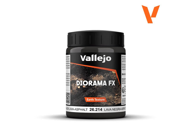 Gamers Guild AZ Vallejo Vallejo: 26.214 Diorama Effects Black Lava-Asphalt ACD Distribution
