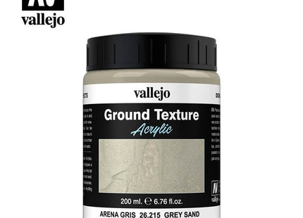Gamers Guild AZ Vallejo Vallejo: 26.215 Diorama Effects Ground Texture Grey Sand HobbyTyme