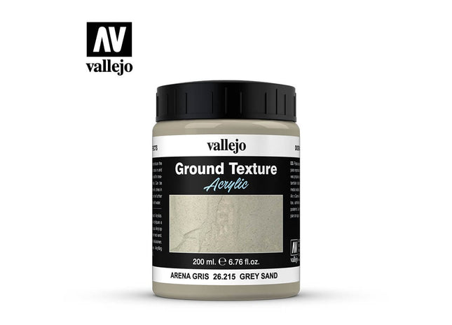 Gamers Guild AZ Vallejo Vallejo: 26.215 Diorama Effects Ground Texture Grey Sand HobbyTyme