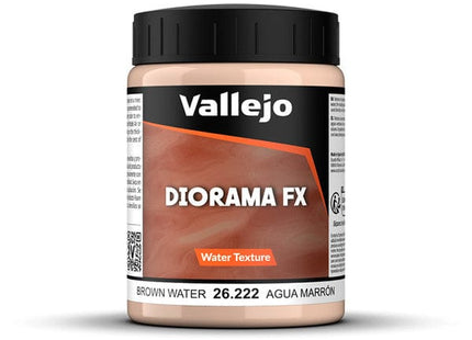 Gamers Guild AZ Vallejo Vallejo: 26.222 Diorama Effects - Water - Brown Water (200ml) (Pre-Order) ACD Distribution