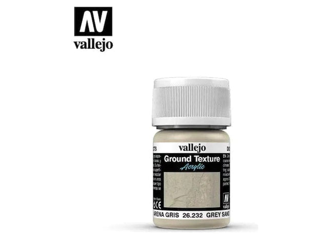Gamers Guild AZ Vallejo Vallejo: 26.232 Diorama Effects Ground Texture Grey Sand HobbyTyme