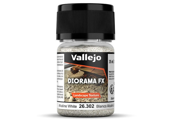 Gamers Guild AZ Vallejo Vallejo: 26.302 Diorama Effects - Landscape - Alkaline White 1-2 mm (35ml) (Pre-Order) ACD Distribution