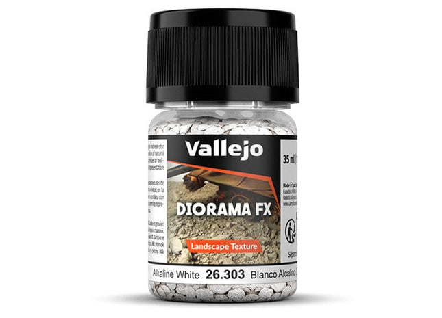 Gamers Guild AZ Vallejo Vallejo: 26.303 Diorama Effects - Landscape - Alkaline White 2-5 mm (35ml) (Pre-Order) ACD Distribution