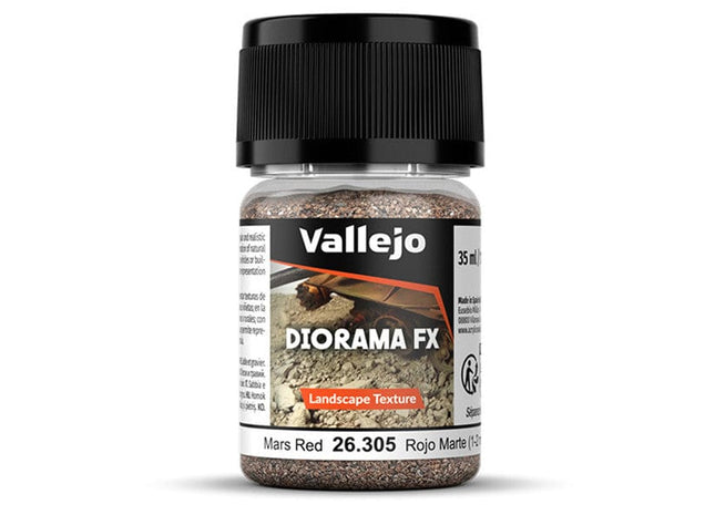 Gamers Guild AZ Vallejo Vallejo: 26.305 Diorama Effects - Landscape - Mars Red 1-2 mm (35ml) (Pre-Order) ACD Distribution