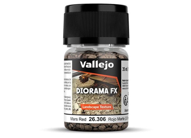 Gamers Guild AZ Vallejo Vallejo: 26.306 Diorama Effects - Landscape - Mars Red 2-5 mm (35ml) (Pre-Order) ACD Distribution