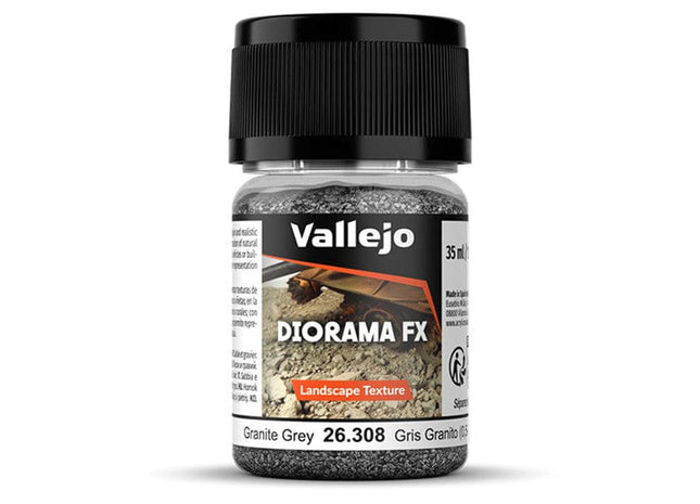Gamers Guild AZ Vallejo Vallejo: 26.308 Diorama Effects - Landscape - Granite Grey 1-2 mm (35ml) (Pre-Order) ACD Distribution