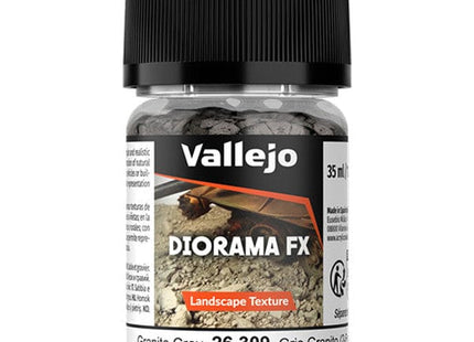 Gamers Guild AZ Vallejo Vallejo: 26.309 Diorama Effects - Landscape - Granite Grey 2-5 mm (35ml) (Pre-Order) ACD Distribution