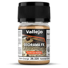 Gamers Guild AZ Vallejo Vallejo: 26.320 Diorama Effects - Landscape - Warm Orange 0.1-1 mm (35ml) (Pre-Order) ACD Distribution