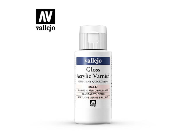 Gamers Guild AZ Vallejo Vallejo: 26.517 Permanent Gloss Varnish 60ml HobbyTyme