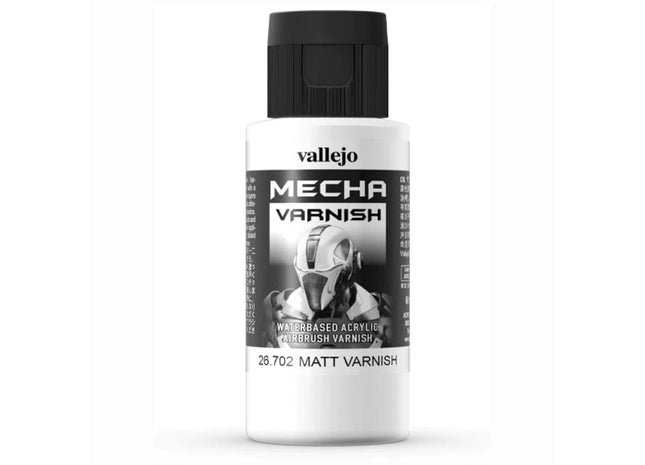 Gamers Guild AZ Vallejo Vallejo: 26.702 Mecha Matt Varnish 60ml HobbyTyme