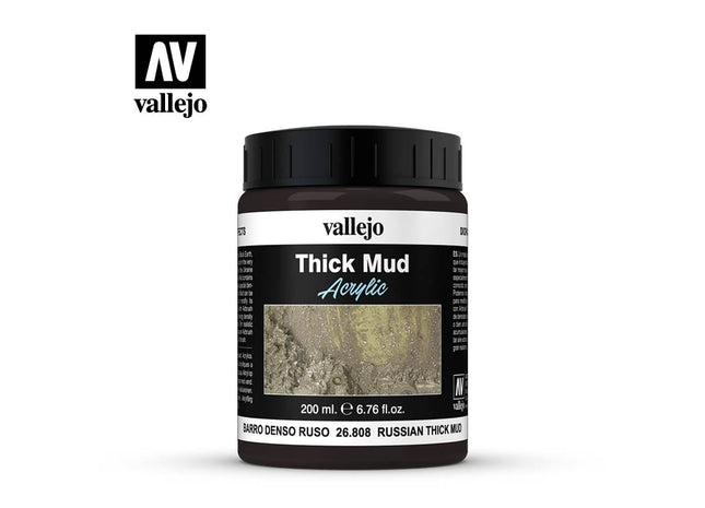 Gamers Guild AZ Vallejo Vallejo: 26.808 Diorama Effects Thick Mud Russian Mud HobbyTyme