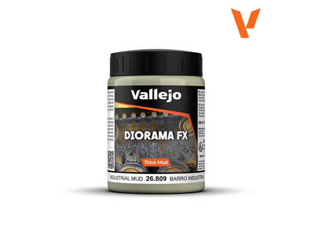 Gamers Guild AZ Vallejo Vallejo: 26.809 Diorama Effects Industrial Mud ACD Distribution