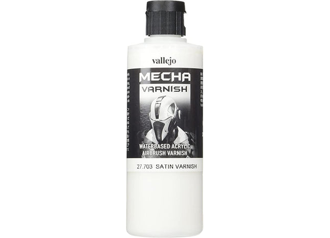 Gamers Guild AZ Vallejo Vallejo: 27.703 Mecha Satin Varnish 200ml HobbyTyme