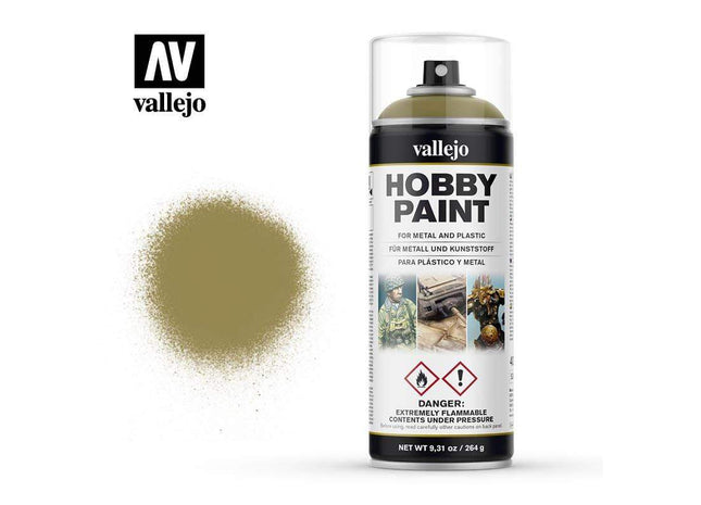 Gamers Guild AZ Vallejo Vallejo: 28.001 Hobby Spray Paint - Panzer Yellow HobbyTyme